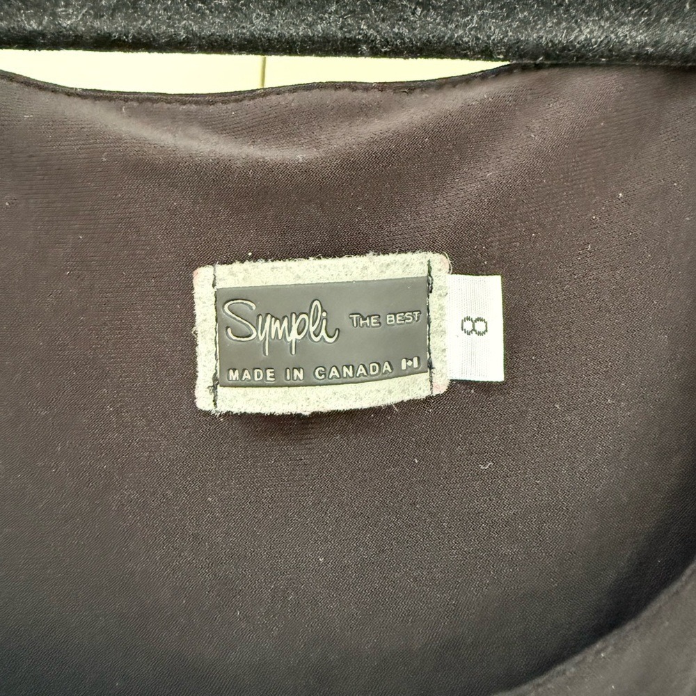 SYMPLI | Black Sleeveless Dress Size 8 AS IS - Picture 2 of 5